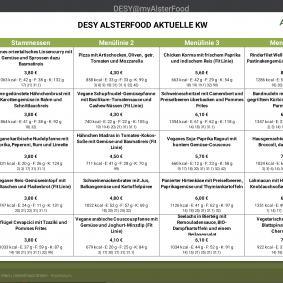 Der Speiseplan als PDF zum Download