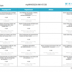 NACHHER II: Speiseplan als PDF