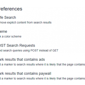 Stract - Einstellungen