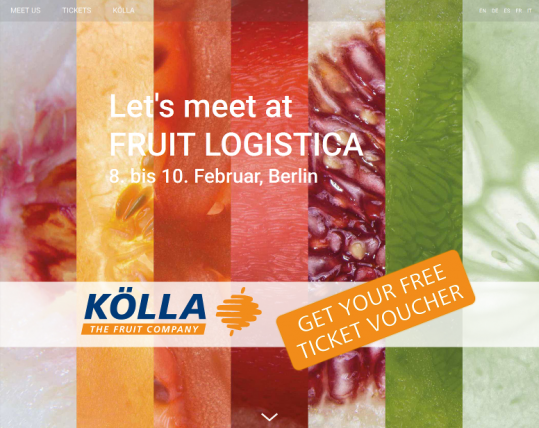 meetus@koella, Fruit Logistica 02/2017
