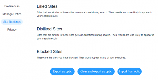 Stract - Website-Ranking
